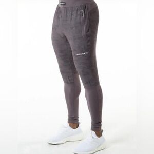 Mens Alphalete Inifnity Tech Jogger Pants Size Large Camo Tapered